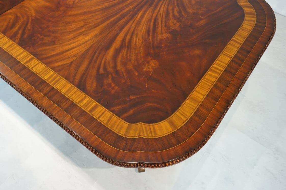 Mahogany dining discount table for sale