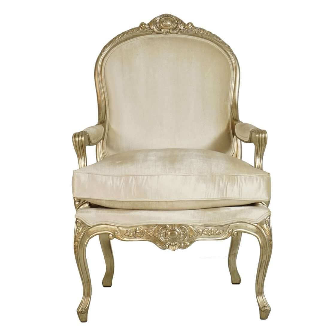 Louis XV Fauteuil With Cushion Chair