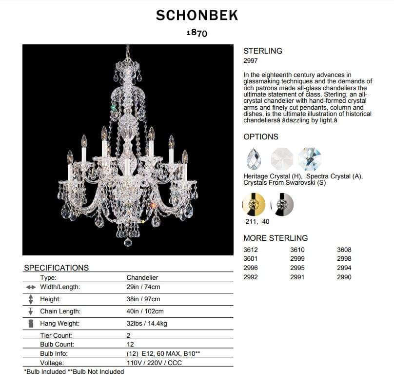 Schonbek 1870 deals