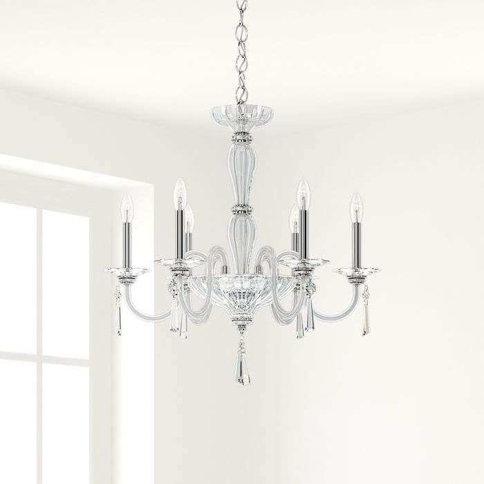 glass elegant chandelier