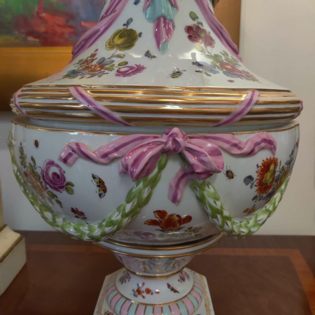 Pair of KPM Berlin Porcelain Vases - 19th Century Pair of KPM Berlin Porcelain Vases - 19th Century